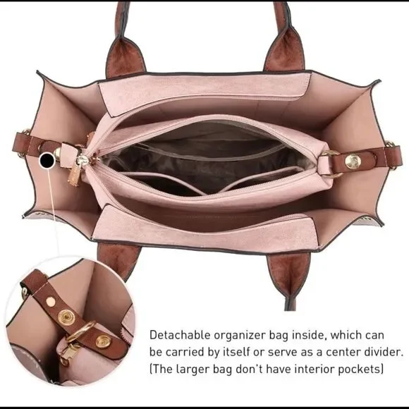 ⭐️Host Pick⭐️3 N 1 Chic Studded Handbag - Picture 8 of 12